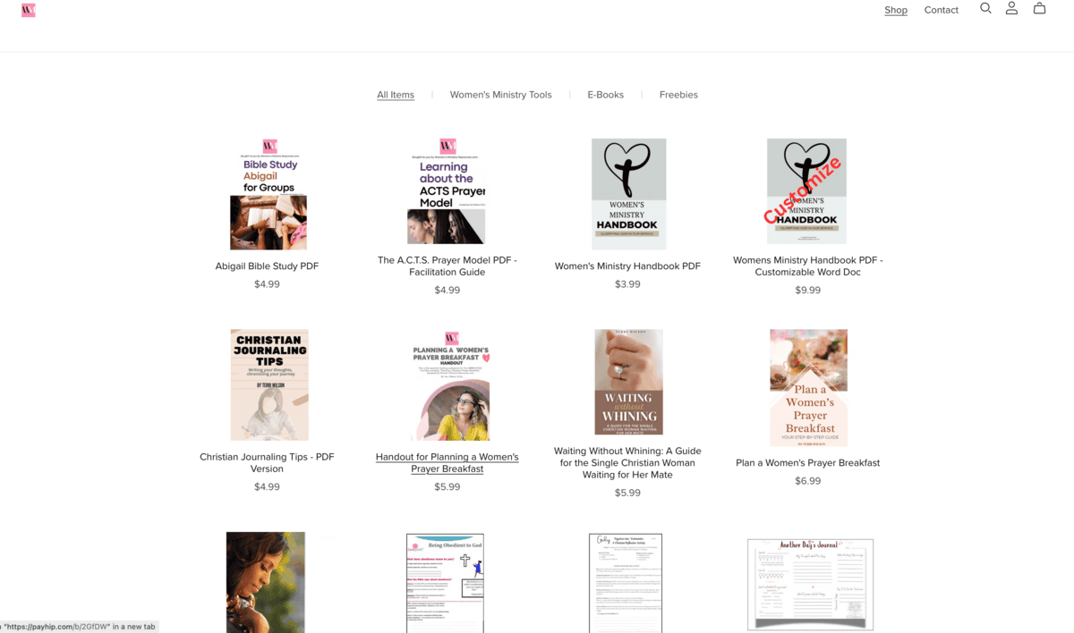 Free Christian downloads for Christian women
